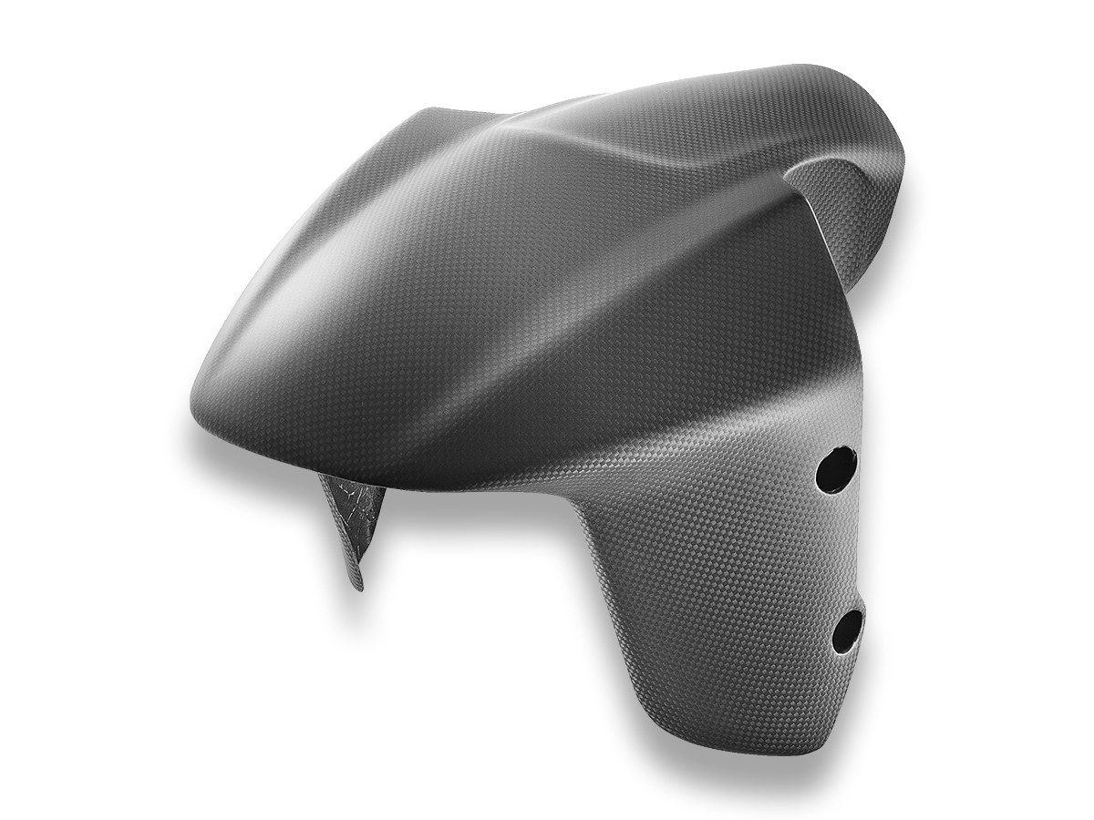 Ducati XDIAVEL V4 霧面碳纖維前土除