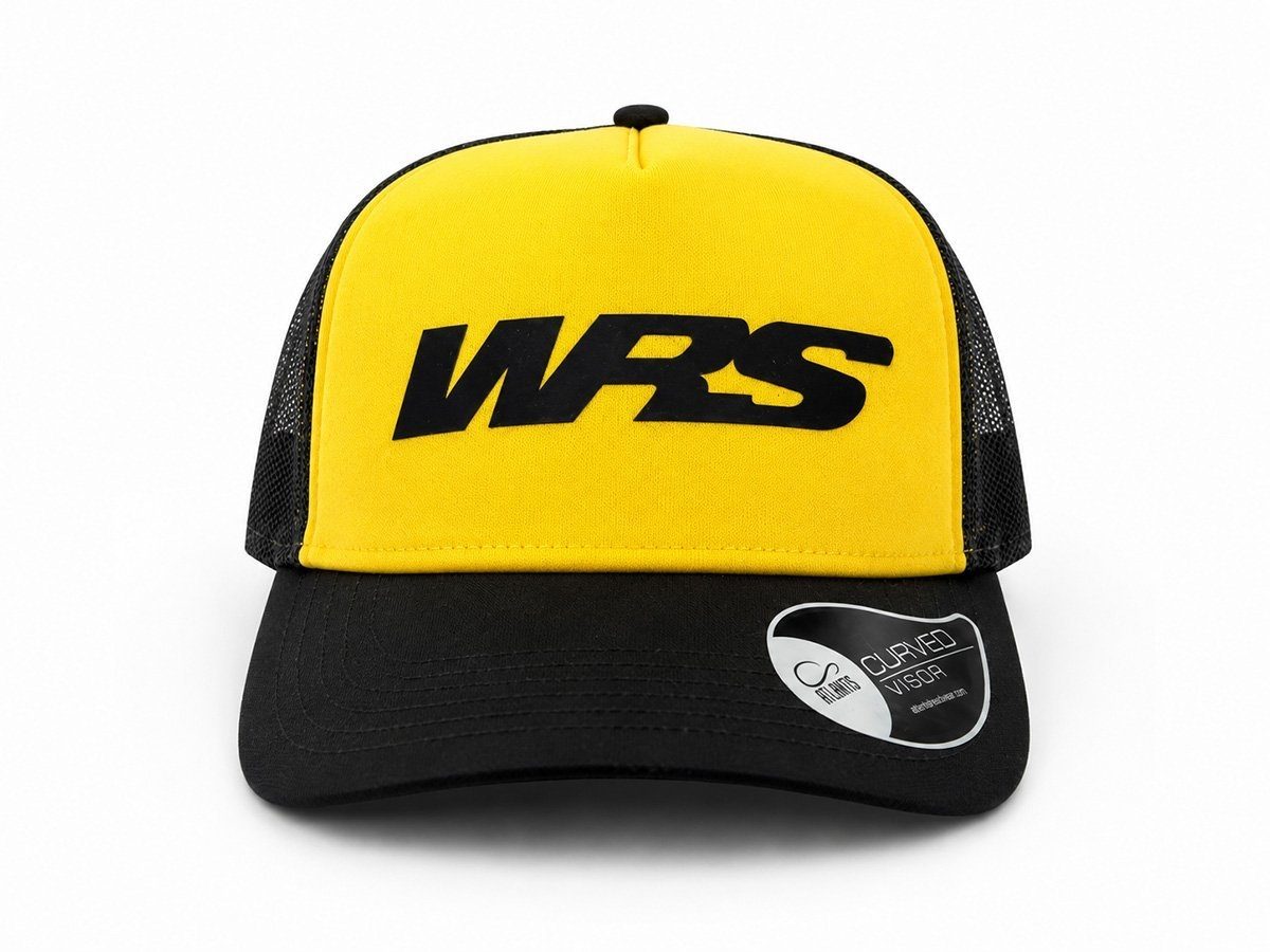 WRS 原廠鴨舌帽 黑黃色